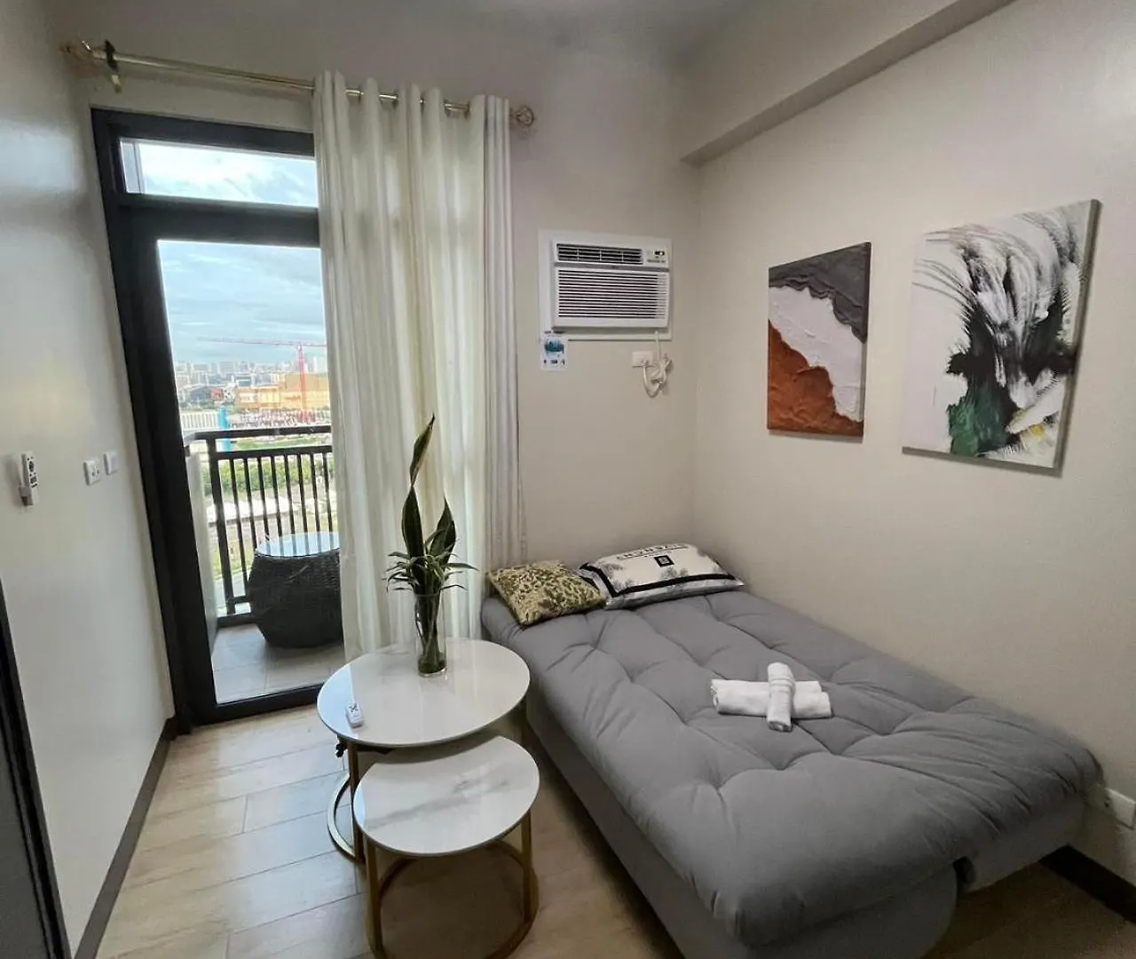 Apartmán 2 Beds For 4 Pax With Balcony&Wifi Okada Complex Near Airport&Moa 12B Manila
